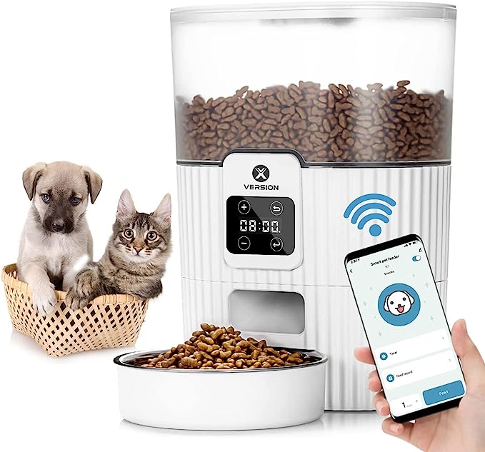 XVersion Smart Pet Feeder Pet Food Dispenser